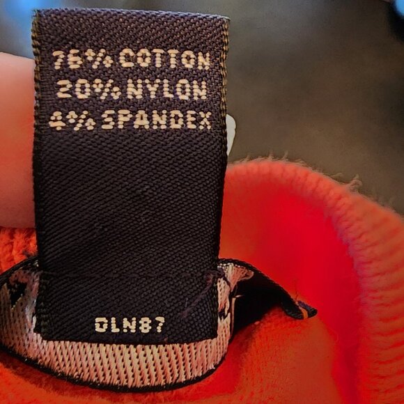 Lands' End - Women's orange cardigan - Picture 6 of 6